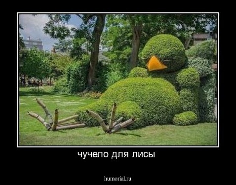 чучело для лисы 