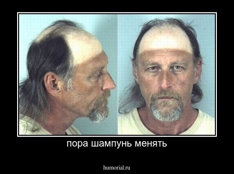 пора шампунь менять