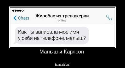 Малыш и Карлсон 