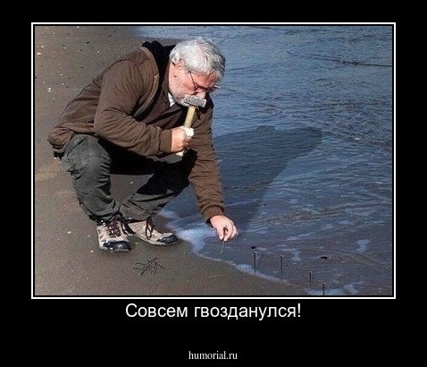 Совсем гвозданулся!