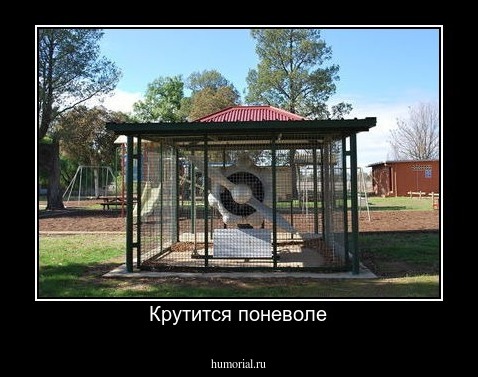 Крутится поневоле