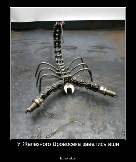 У Железного Дровосека завелись вши