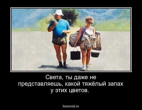 Света, ты даже не представляешь, какой тяжёлый запах  у этих цветов.