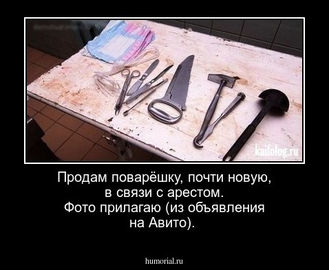 Продам поварёшку, почти новую, в связи с арестом. Фото прилагаю (из объявления на Авито).