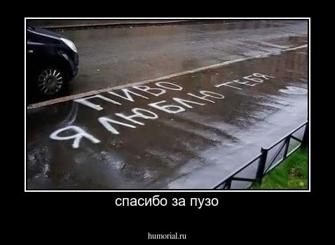 спасибо за пузо