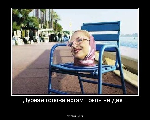 Дурная голова ногам покоя не дает!