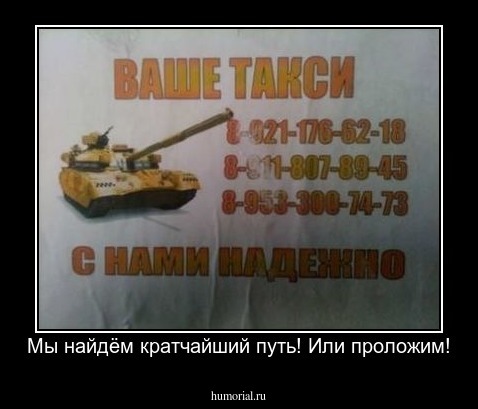Мы найдём кратчайший путь! Или проложим!