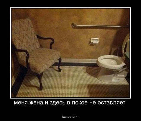меня жена и здесь в покое не оставляет 