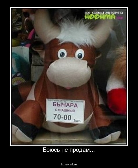 Боюсь не продам...