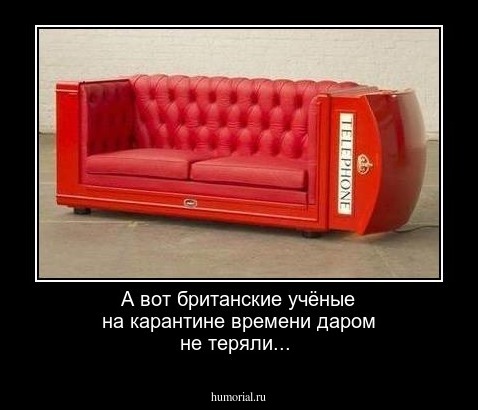 А вот британские учёные на карантине времени даром не теряли...