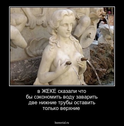 в ЖЕКЕ сказали что бы сэкономить воду заварить две нижние трубы оставить только верхние 