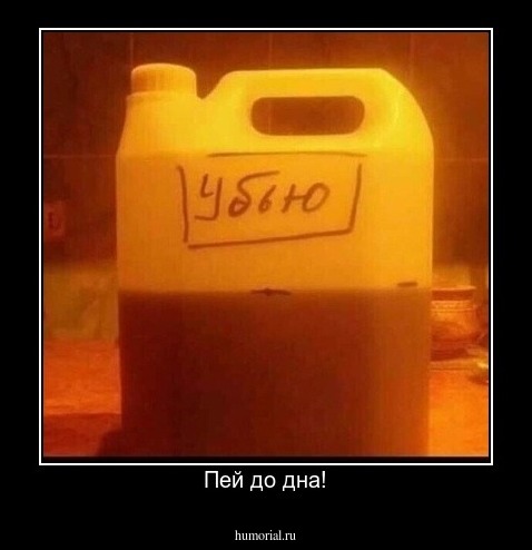 Пей до дна!