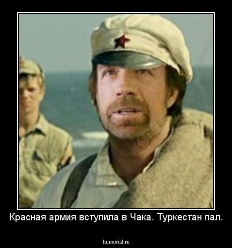 Красная армия вступила в Чака. Туркестан пал.