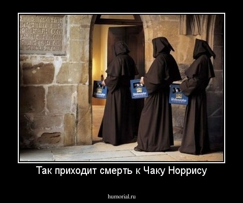 Так приходит смерть к Чаку Норрису