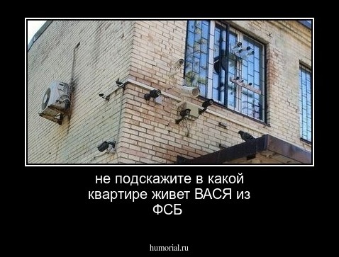 не подскажите в какой квартире живет ВАСЯ из ФСБ