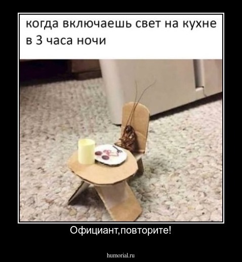 Официант,повторите!