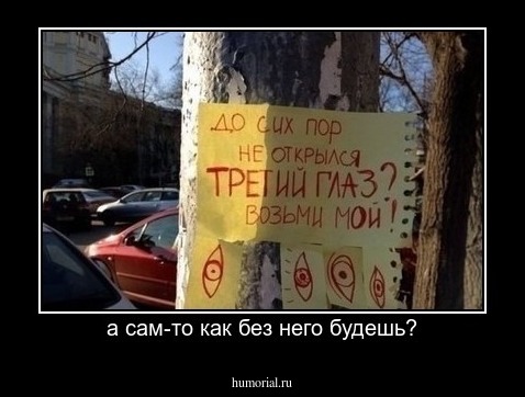 а сам-то как без него будешь?