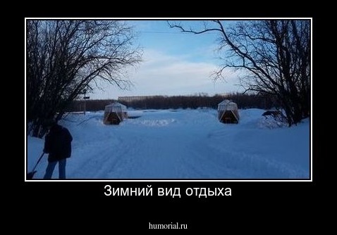 Зимний вид отдыха