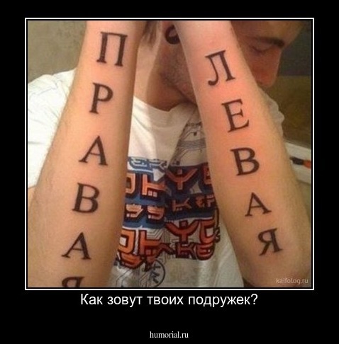 Как зовут твоих подружек?
