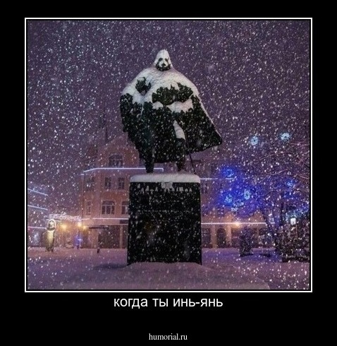 когда ты инь-янь
