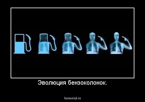 Эволюция бензоколонок.