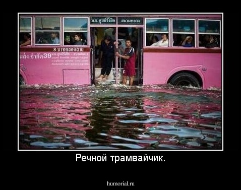 Речной трамвайчик.