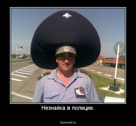 Незнайка в полиции.