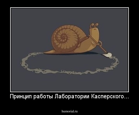 Принцип работы Лаборатории Касперского...