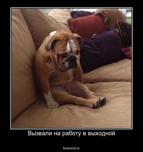 Вызвали на работу в выходной