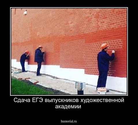 Сдача ЕГЭ выпускников художественной академии