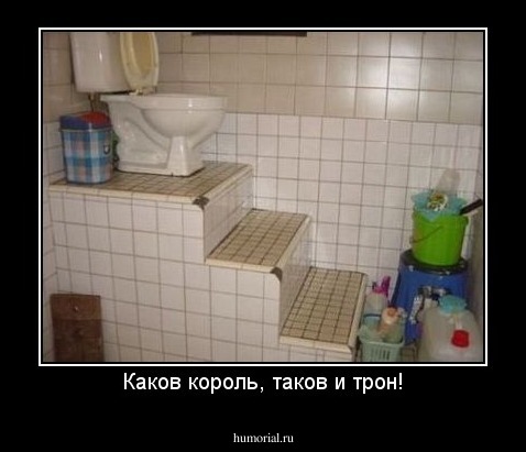 Каков король, таков и трон!