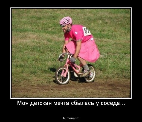 Моя детская мечта сбылась у соседа...