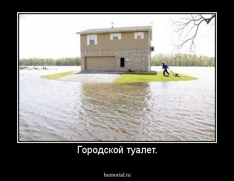 Городской туалет.