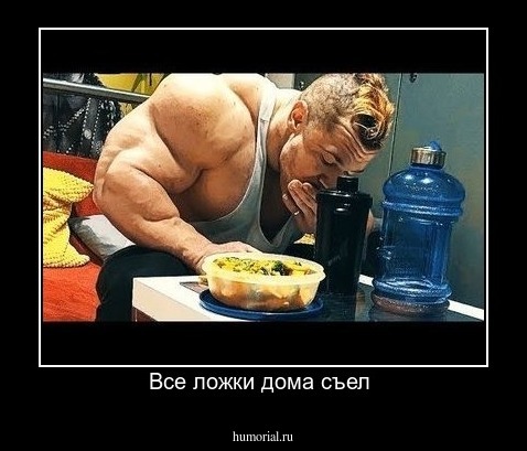 Все ложки дома съел 
