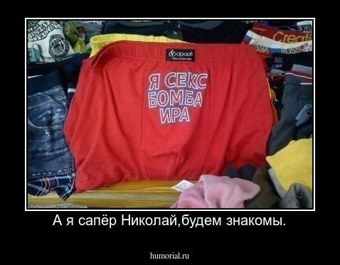 А я сапёр Николай,будем знакомы.