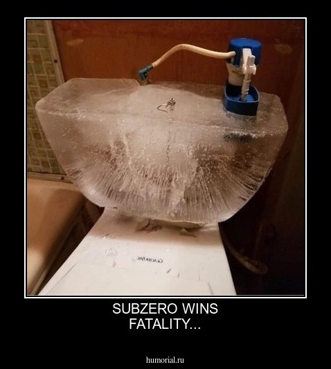 SUBZERO WINS
FATALITY...
