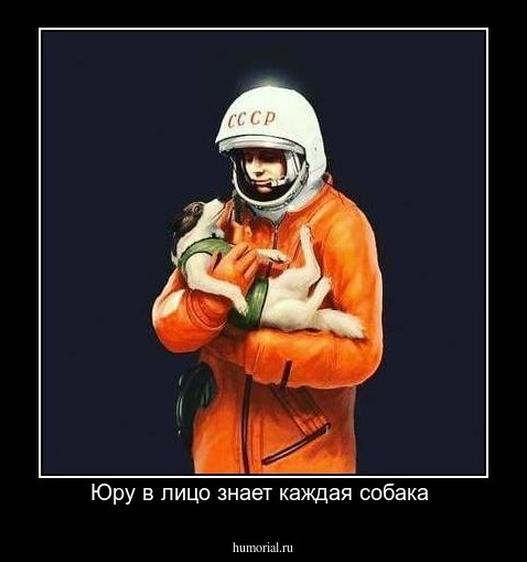 Юру в лицо знает каждая собака 