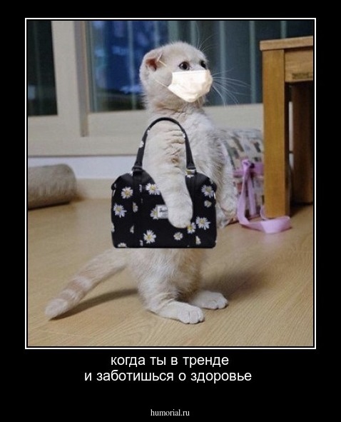 когда ты в тренде и заботишься о здоровье