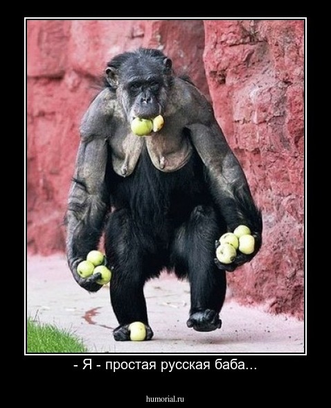 - Я - простая русская баба...