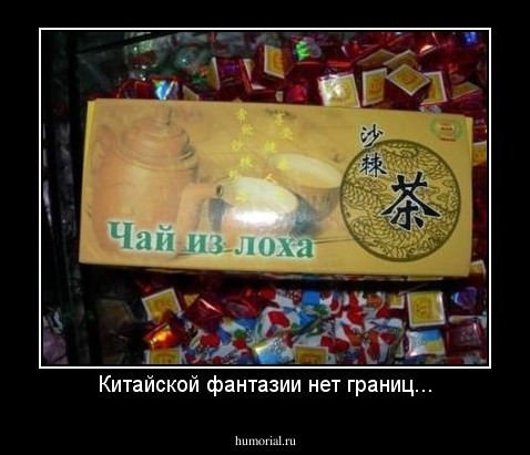 Китайской фантазии нет границ...