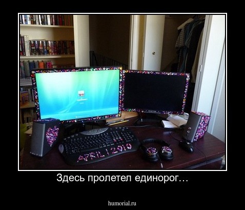 Здесь пролетел единорог…