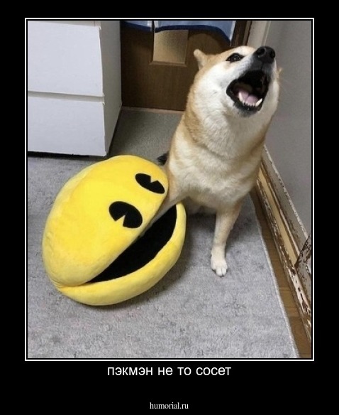 пэкмэн не то сосет