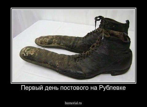 Первый день постового на Рублевке
