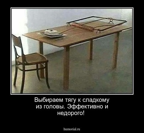 Выбираем тягу к сладкому из головы. Эффективно и недорого!