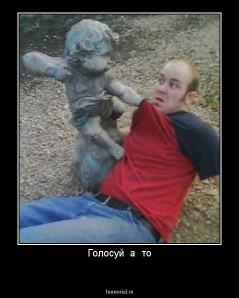 Голосуй  а  то
