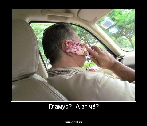 Гламур?! А эт чё?