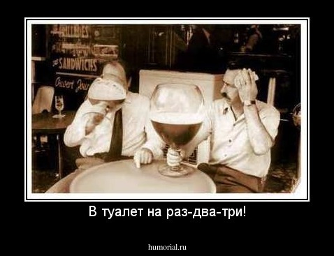 В туалет на раз-два-три!