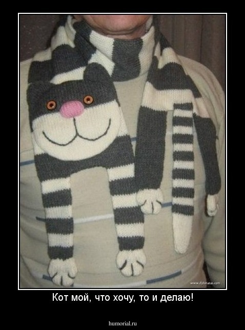 Кот мой, что хочу, то и делаю!