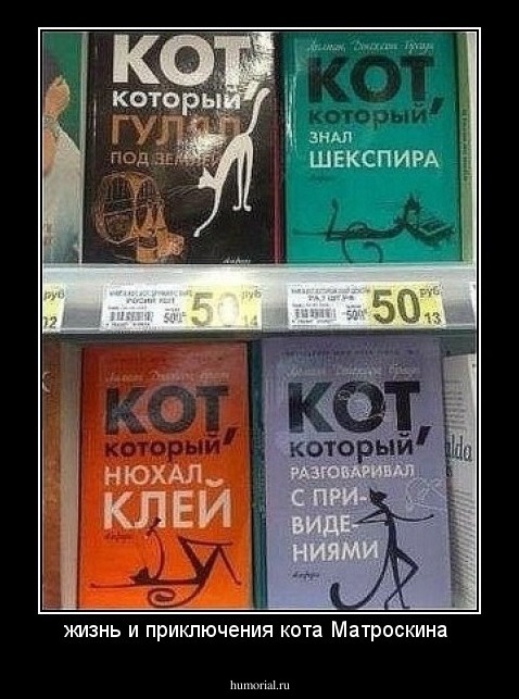 жизнь и приключения кота Матроскина 
