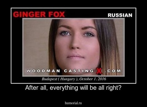After all, everything will be all right?